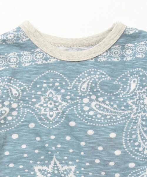 こども ビームス(コドモビームス)の「PONY GO ROUND / "BANDANA" Tシャツ (85~125)(Tシャツ/カットソー・キッズ・ブラック/サックスブルー・XS(85-95)/S(95-105)/M(105-115)/L(115-125))」の8枚目の写真