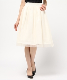 GUILD PRIME | 【GUILD PRIME】WOMENS チュールフレアースカート(スカート)