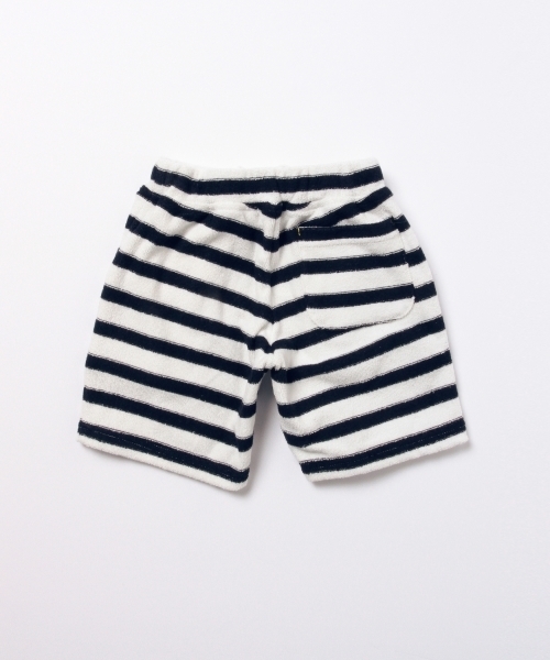 B:MING by BEAMS（ビーミングバイビームス）の「ビーミング by ビームス / パイルボーダーショーツ（その他パンツ・キッズ・ホワイト/その他1/ネイビー・110/130/140/100/120/90）」の6枚目の写真