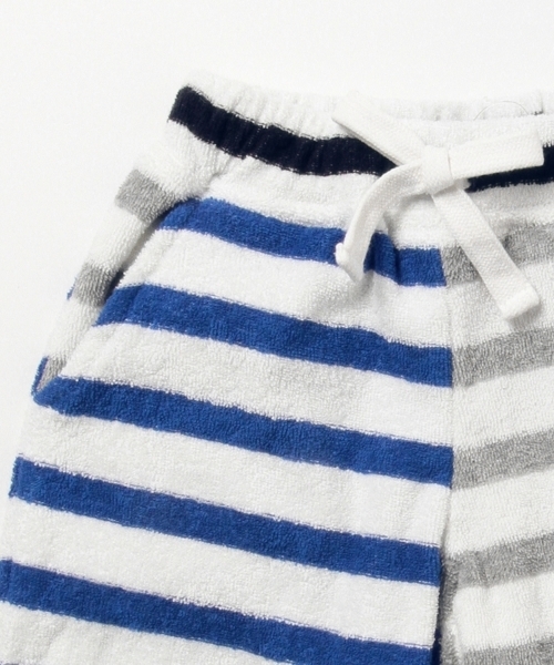 B:MING by BEAMS（ビーミングバイビームス）の「ビーミング by ビームス / パイルボーダーショーツ（その他パンツ・キッズ・ホワイト/その他1/ネイビー・110/130/140/100/120/90）」の16枚目の写真