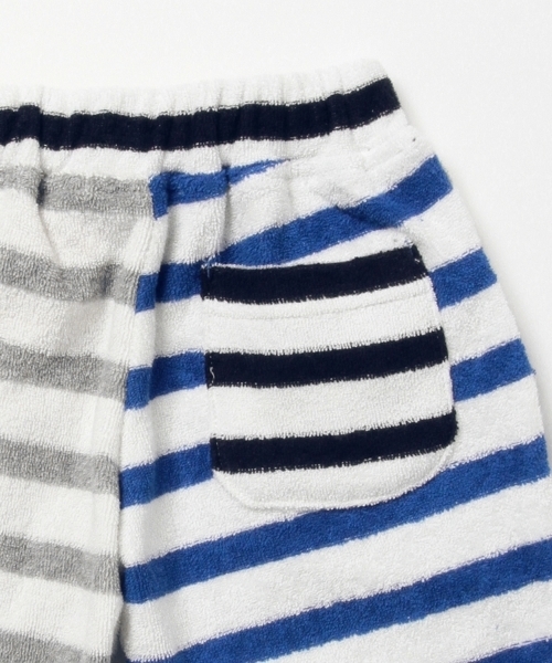 B:MING by BEAMS（ビーミングバイビームス）の「ビーミング by ビームス / パイルボーダーショーツ（その他パンツ・キッズ・ホワイト/その他1/ネイビー・110/130/140/100/120/90）」の15枚目の写真