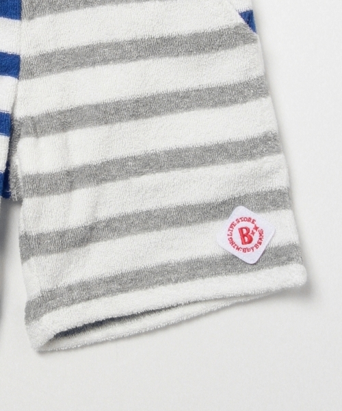 B:MING by BEAMS（ビーミングバイビームス）の「ビーミング by ビームス / パイルボーダーショーツ（その他パンツ・キッズ・ホワイト/その他1/ネイビー・110/130/140/100/120/90）」の21枚目の写真