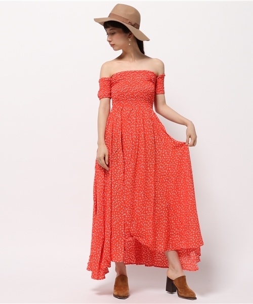 Ray Beams レイビームス の Auguste ボヘミアン マキシワンピース ワンピース Wear