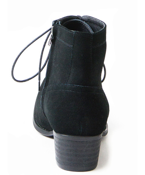 JACKROSE（ジャックローズ）の「スウェードレザーシューレースデザインブーツ（ブーツ・メンズ・ブラック/キャメル・L/M）」の11枚目の写真