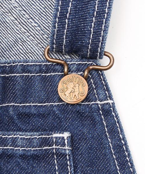 coen（コーエン）の「【coen kids】SMITH（スミス）別注オーバーオール（サロペット/オーバーオール・キッズ・ネイビー・100/110/130/120）」の6枚目の写真