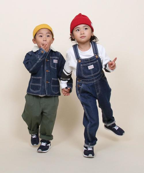 coen（コーエン）の「【coen kids】SMITH（スミス）別注オーバーオール（サロペット/オーバーオール・キッズ・ネイビー・100/110/130/120）」の14枚目の写真