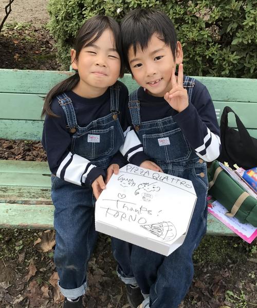 coen（コーエン）の「【coen kids】SMITH（スミス）別注オーバーオール（サロペット/オーバーオール・キッズ・ネイビー・100/110/130/120）」の8枚目の写真