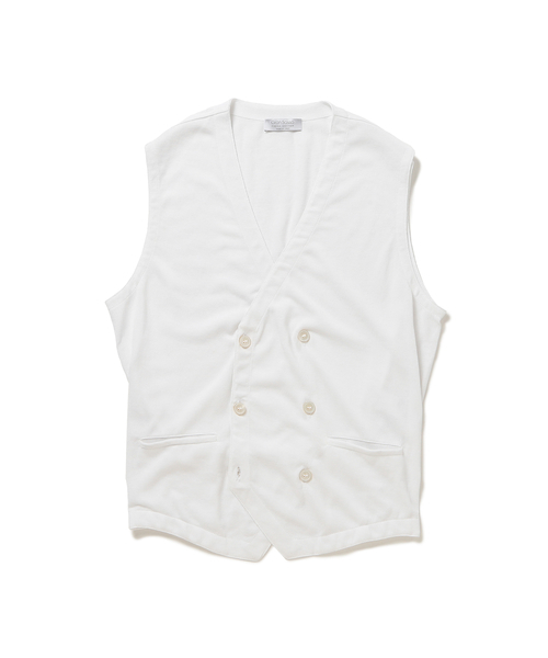 ◎GRAN SASSO / 別注 ダブルニットジレ ◎GRAN SASSO / 別注 ダブルニットジレ
