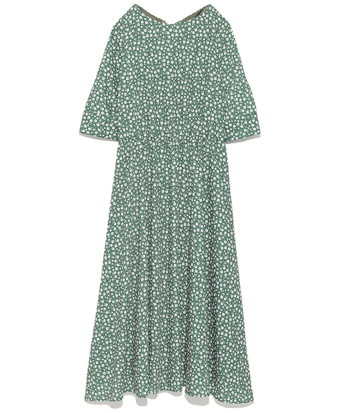 Mila Owen ミラオーウェン の バックリボン花柄ワンピース ワンピース Wear