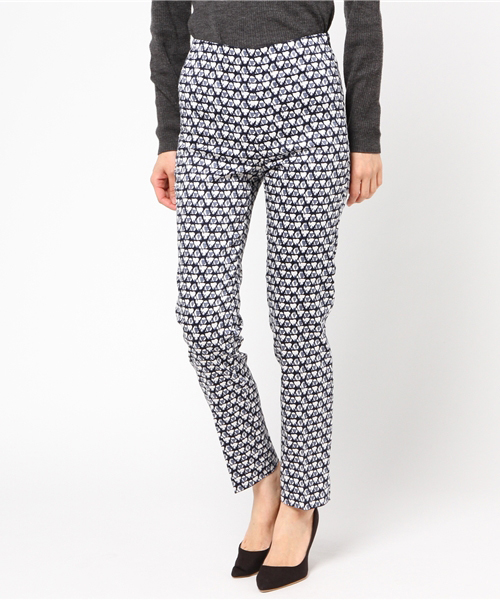 Benetton United Colors Of Benetton ベネトンユナイテッドカラーズオブベネトン の 幾何柄スリムパンツ Duc2 その他パンツ Wear