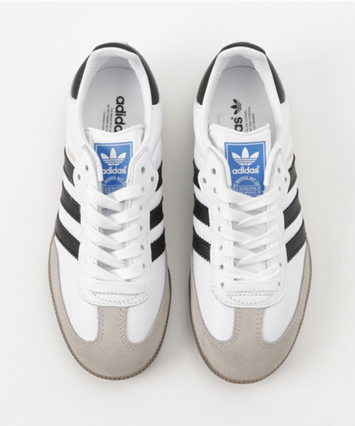 adidas（アディダス）の「オリジナルス サンバ[SAMBA OG]（スニーカー・メンズ・ホワイト×ブラック・27.0cm/29.0cm/23.0cm/25.5cm/25.0cm/26.0cm/22.5cm/23.5cm/26.5cm/28.5cm/28.0cm/27.5cm/22.0cm/24.0cm/24.5cm）」の7枚目の写真