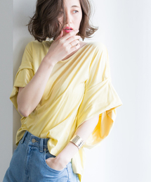 STUDIOUS | 【WEB限定】STUDIOUS 袖コンシャスカットソー【先行予約】(Tシャツ/カットソー)