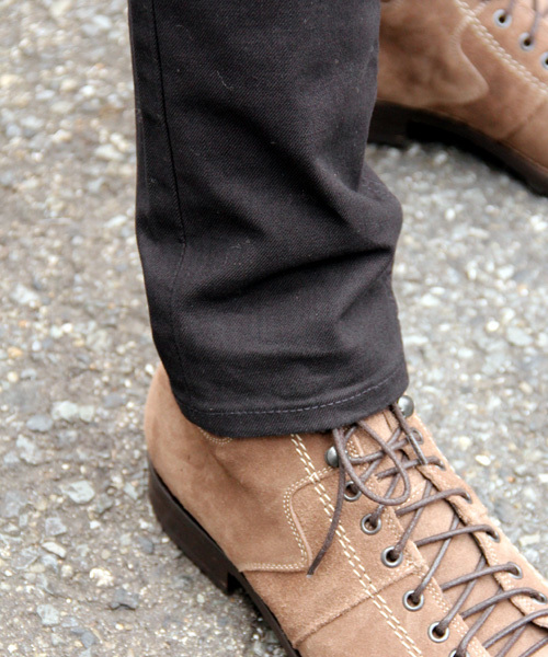 NANO universe（ナノユニバース）の「NUテーパードカラーパンツ　チノ（チノパンツ・メンズ・ホワイト/ブラック/グレー/ベージュ/グリーン/ライトカーキ/ネイビー/ボルドー・36/38/40）」の15枚目の写真