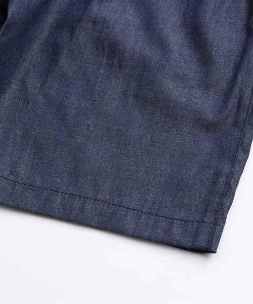 BREEZE(ブリーズ)の「ウエストリボンワイドクロップドパンツ 8分丈(その他パンツ・キッズ・ブルー/ネイビー・100/120/110/130/140/95/80/90)」の10枚目の写真