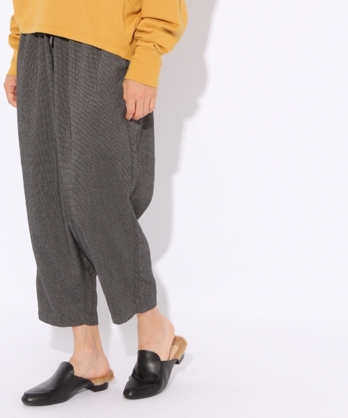 niko and...(ニコアンド)の「TRコクーンシャムパンツ【niko and ...】(その他パンツ・レディース・ブラック/グレー/カーキ/チャコール・4/3)」の2枚目の写真