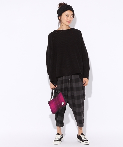 niko and...(ニコアンド)の「TRコクーンシャムパンツ【niko and ...】(その他パンツ・レディース・ブラック/グレー/カーキ/チャコール・4/3)」の16枚目の写真