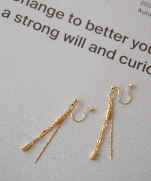 Port（ポート）の「モチーフ パール ノンホールピアス/イヤリング（イヤリング・レディース・ゴールド/その他1/その他2/ゴールド系その他/ゴールド系その他2/ゴールド系その他3/ゴールド系その他4/ゴールド系その他5/ゴールド系その他6/ゴールド系その他7/その他3/その他4/その他13/その他9/その他7/その他6/その他8/その他12/その他5/その他11/その他10・FREE）」の4枚目の写真