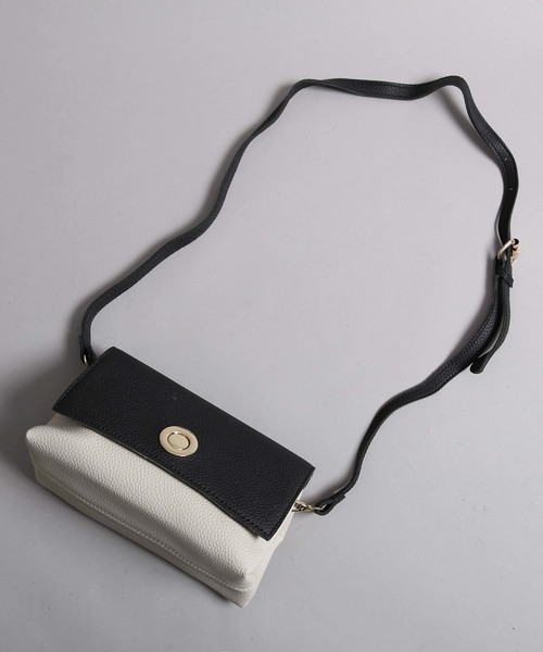 PLAIN CLOTHING（プレーンクロージング）の「バイカラー3wayバッグ（ショルダーバッグ・レディース・カーキ/キャメル/ブラック・FREE）」の16枚目の写真