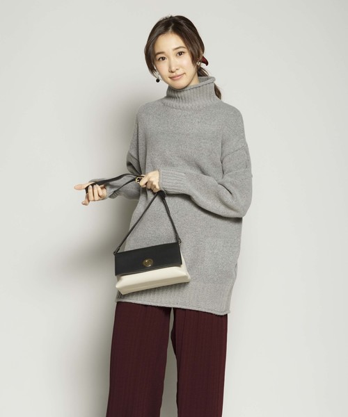 PLAIN CLOTHING（プレーンクロージング）の「バイカラー3wayバッグ（ショルダーバッグ・レディース・カーキ/キャメル/ブラック・FREE）」の14枚目の写真