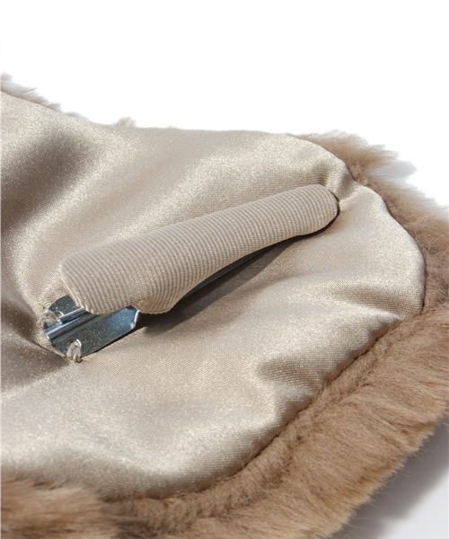 NANO universe（ナノユニバース）の「フェイクマフラー（マフラー・レディース・モカ/ダークブラウン・FREE）」の5枚目の写真