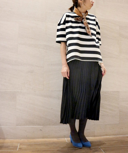 salle de bal（サルデバル）の「チャンキーヒールパンプス / 太ヒール / 低め パンプス（パンプス・レディース・ベージュ/ブルー/ブラック・L/M/S）」の7枚目の写真