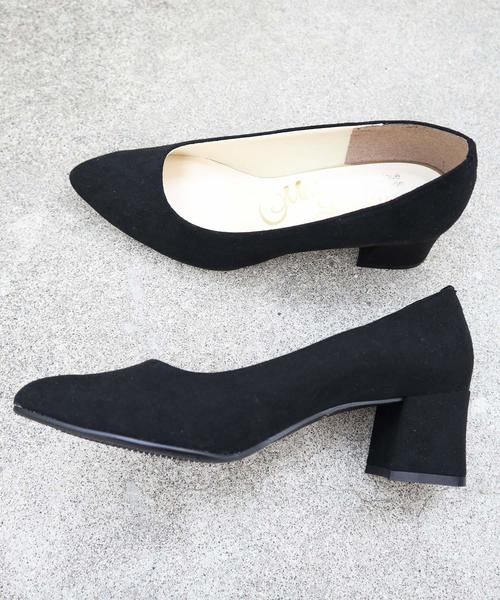 salle de bal（サルデバル）の「チャンキーヒールパンプス / 太ヒール / 低め パンプス（パンプス・レディース・ベージュ/ブルー/ブラック・L/M/S）」の12枚目の写真