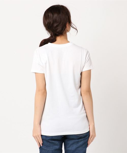 UNDER ARMOUR（アンダーアーマー）の「レディース ライフスタイル半袖Tシャツ / スポーツスタイルドットクルー（Tシャツ/カットソー・レディース・ミント/ホワイト・L/M/S/XL）」の4枚目の写真