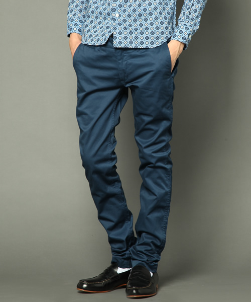 BEAUTY&YOUTH UNITED ARROWS（ビューティーアンドユースユナイテッドアローズ）の「MT∴ TC/ウエポン スキニー ノープリーツパンツ◆（チノパンツ・メンズ・ベージュ/ネイビー/ブラック・SMALL/MEDIUM/LARGE/X-LARGE）」の3枚目の写真