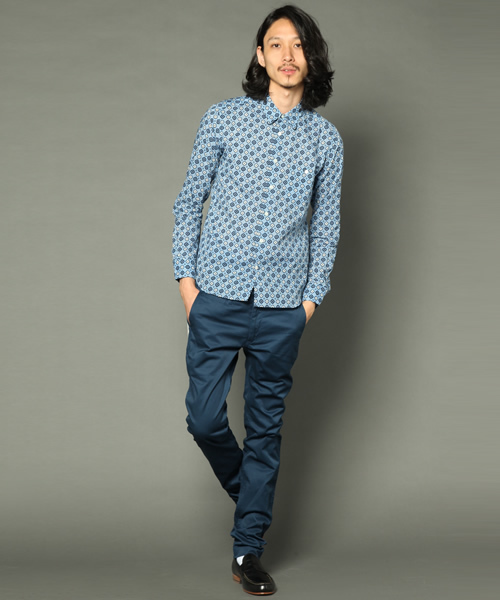 BEAUTY&YOUTH UNITED ARROWS（ビューティーアンドユースユナイテッドアローズ）の「MT∴ TC/ウエポン スキニー ノープリーツパンツ◆（チノパンツ・メンズ・ベージュ/ネイビー/ブラック・SMALL/MEDIUM/LARGE/X-LARGE）」の6枚目の写真