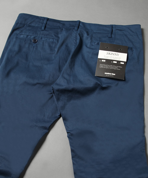 BEAUTY&YOUTH UNITED ARROWS（ビューティーアンドユースユナイテッドアローズ）の「MT∴ TC/ウエポン スキニー ノープリーツパンツ◆（チノパンツ・メンズ・ベージュ/ネイビー/ブラック・SMALL/MEDIUM/LARGE/X-LARGE）」の10枚目の写真