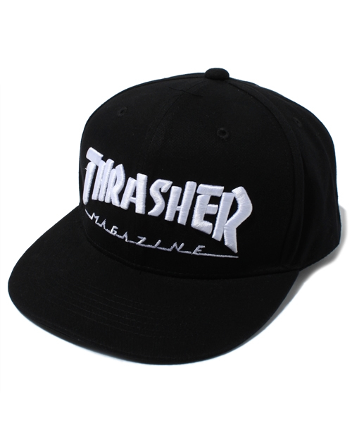 THRASHER（スラッシャー）の「WEGO/THRASHERツイルキャップ（キャップ・レディース・ホワイト/ブラック/ブルー/サックスブルー・FREE）」の11枚目の写真