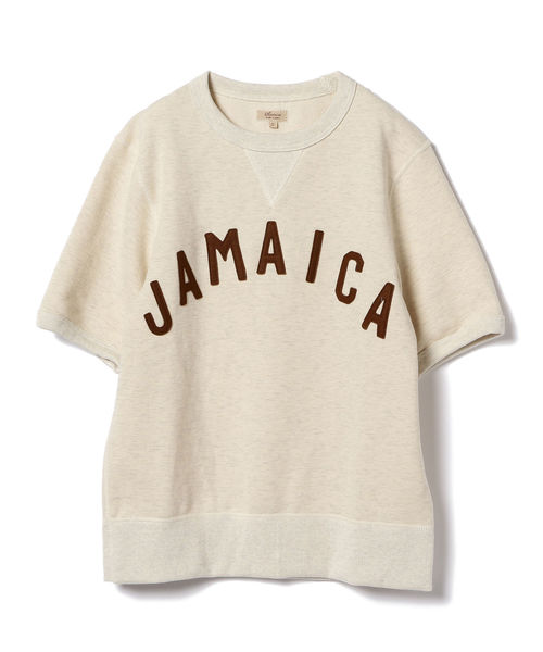 Sanca（サンカ）の「Sanca × fennica / 別注 JAMAICA ショートスリーブスウェットシャツ（スウェット・レディース・グレー/ホワイト系その他5・0）」の6枚目の写真