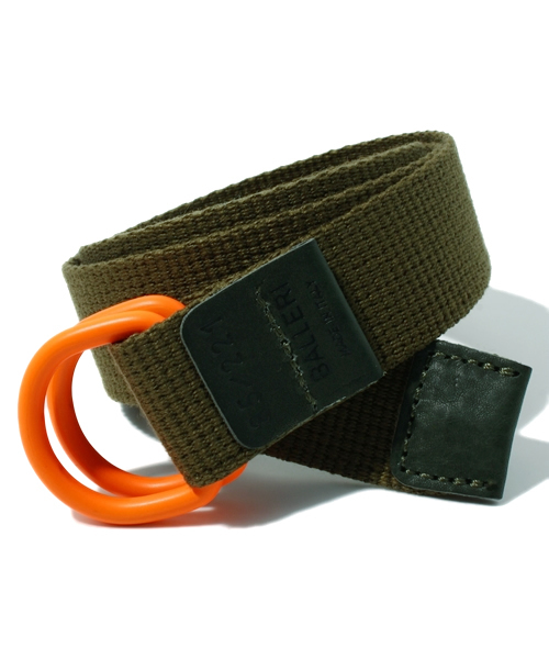 SHIPS JET BLUE(シップスジェットブルー)の「BALLERI ROBERT: テープベルト(ベルト・メンズ・ブラック/ベージュ/オリーブ/ネイビー・MEDIUM/LARGE)」の3枚目の写真