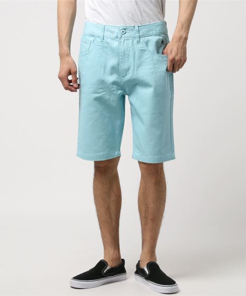 VENCEEXCHANGE(ヴァンスエクスチェンジ)の「星刺繍カツラギカラーショートパンツ(その他パンツ・メンズ・ホワイト/ライトブルー/ブラック/ピンク・S/M/L)」の7枚目の写真