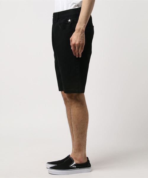 VENCEEXCHANGE(ヴァンスエクスチェンジ)の「星刺繍カツラギカラーショートパンツ(その他パンツ・メンズ・ホワイト/ライトブルー/ブラック/ピンク・S/M/L)」の5枚目の写真