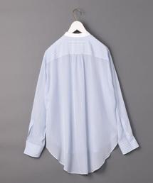 6(ROKU) / ロク | SUKE STRIPE SHIRT シャツ | アイボリー/ブラック | レディース 33420590_B_01_215.jpg