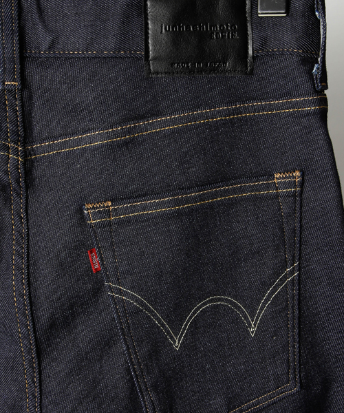 junhashimoto（ジュンハシモト）の「EDWIN SKINNY FOR JH - ONE WASH（デニムパンツ・メンズ・ホワイト/ブラック/インディゴブルー/グレー/ライトインディゴブルー・2/4/3/5）」の11枚目の写真