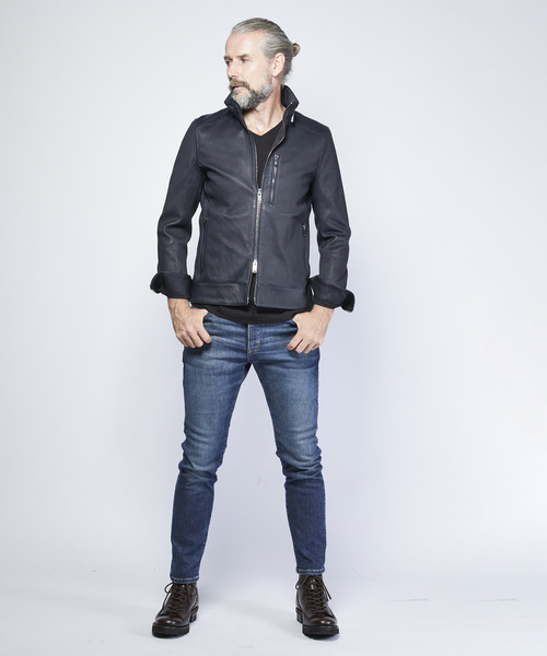 junhashimoto（ジュンハシモト）の「EDWIN SKINNY FOR JH - ONE WASH（デニムパンツ・メンズ・ホワイト/ブラック/インディゴブルー/グレー/ライトインディゴブルー・2/4/3/5）」の20枚目の写真