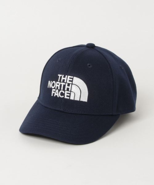 THE NORTH FACE(ザノースフェイス)の「ザ・ノース・フェイス キッズ ロゴキャップ / キッズTNFロゴキャップ(キャップ・キッズ・ダークブルー/ブラック/カーキ/ピンク・FREE)」の1枚目の写真
