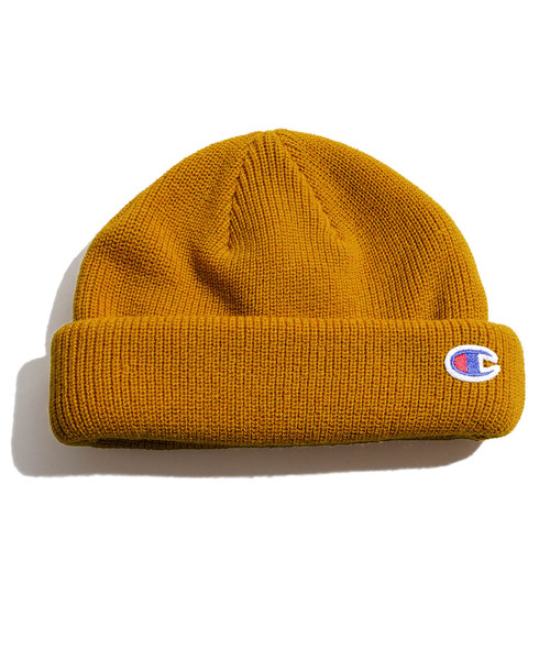 Champion（チャンピオン）の「∴WEGO/Champion別注ショートニットキャップ（ニットキャップ/ビーニー・メンズ・ブラック/ネイビー/レッド/マスタード/杢グレー・FREE）」の22枚目の写真