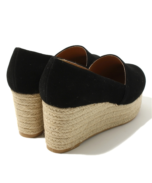 mystic（ミスティック）の「【web限定価格】厚底ジュートスリッポン（サンダル・レディース・オフホワイト/ブラック/ベージュ・37/38/36）」の7枚目の写真