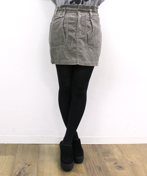 mystic（ミスティック）の「【mystic20th】コーデュロイタイトスカート（スカート・レディース・グレー/グリーン/ブルー/ピンク系その他/ブルー系その他/グリーン系その他・1/2）」の2枚目の写真