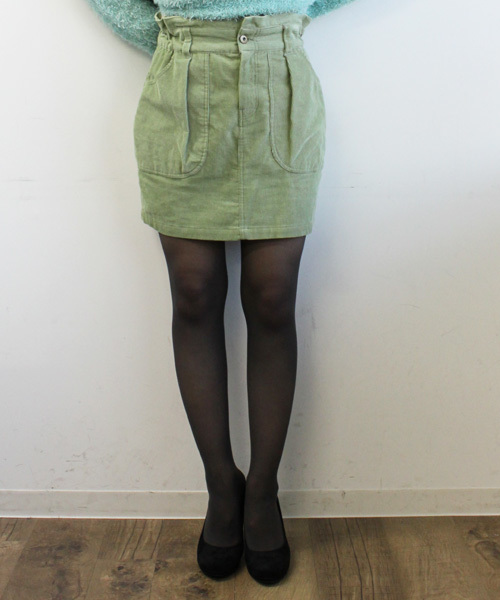 mystic（ミスティック）の「【mystic20th】コーデュロイタイトスカート（スカート・レディース・グレー/グリーン/ブルー/ピンク系その他/ブルー系その他/グリーン系その他・1/2）」の7枚目の写真