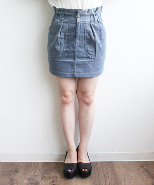 mystic（ミスティック）の「【mystic20th】コーデュロイタイトスカート（スカート・レディース・グレー/グリーン/ブルー/ピンク系その他/ブルー系その他/グリーン系その他・1/2）」の8枚目の写真