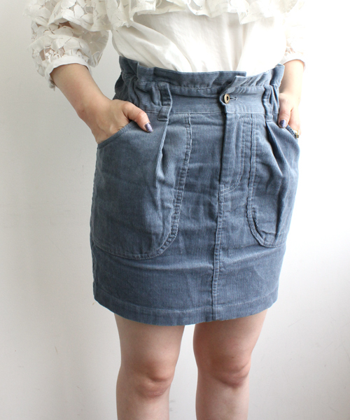 mystic（ミスティック）の「【mystic20th】コーデュロイタイトスカート（スカート・レディース・グレー/グリーン/ブルー/ピンク系その他/ブルー系その他/グリーン系その他・1/2）」の10枚目の写真