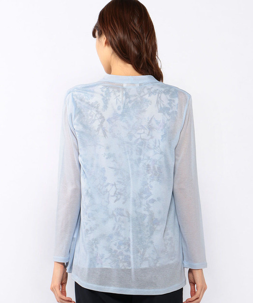 A/C DESIGN BY ALPHA CUBIC（エーシーデザインバイアルファキュービック）の「◇カタログ掲載◇着流しカーディガン（カーディガン/ボレロ・レディース・ピンク/サックスブルー/ライトグレー/ネイビー・M size/L size）」の11枚目の写真