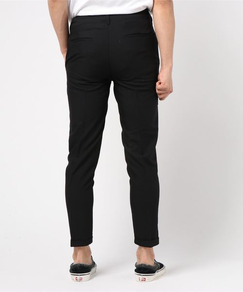 STYLEBLOCK(スタイルブロック)の「無地ストライプストレッチスキニーアンクルパンツ(その他パンツ・メンズ・ブラック/ネイビー/ベージュ系その他/ブルー系その他・LL/M/L)」の6枚目の写真