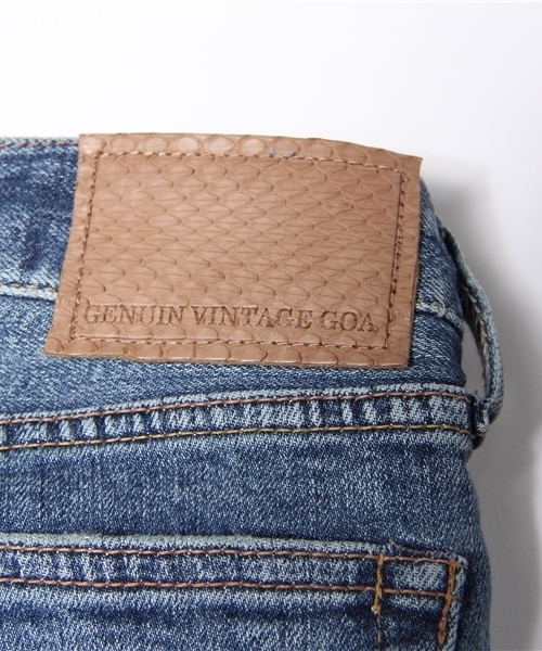 goa(ゴア)の「10OZ ストレッチデニムスキニーパンツ(デニムパンツ・レディース・ブルー・1/2)」の9枚目の写真