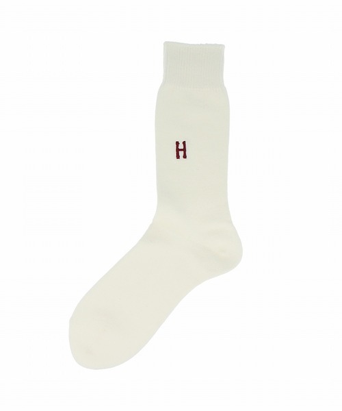 ANONYMOUSISM（アノニマスイズム）の「【AnonymousIsm】レタードクルー/クルー丈ソックス/アノニマスイズム（ソックス/靴下・メンズ・ブラック/ネイビー/グレー/レッド/オフホワイト/サックスブルー/ブルー/グリーン・25cm～27cm/23cm～25cm）」の14枚目の写真