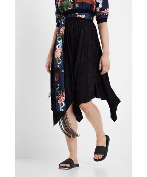 Desigual(デシグアル)の「スカートロング BETTANY(スカート・レディース・ブラック・S/M/L)」の1枚目の写真
